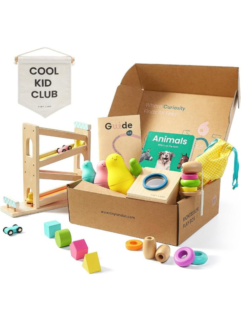 Montessori Baby Toy Set for 16-18 Months | 7-in-1 Adventure Learning Kit